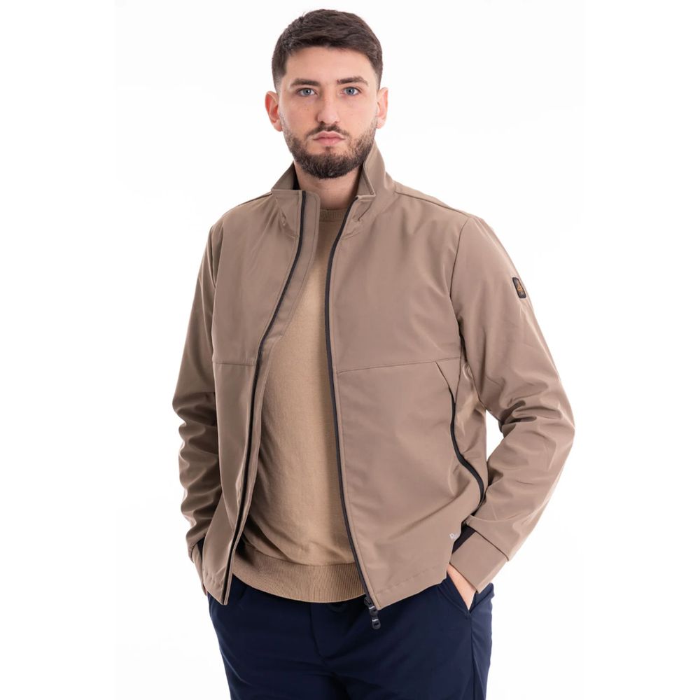 Refrigiwear Beige Nylon Jacket Refrigiwear