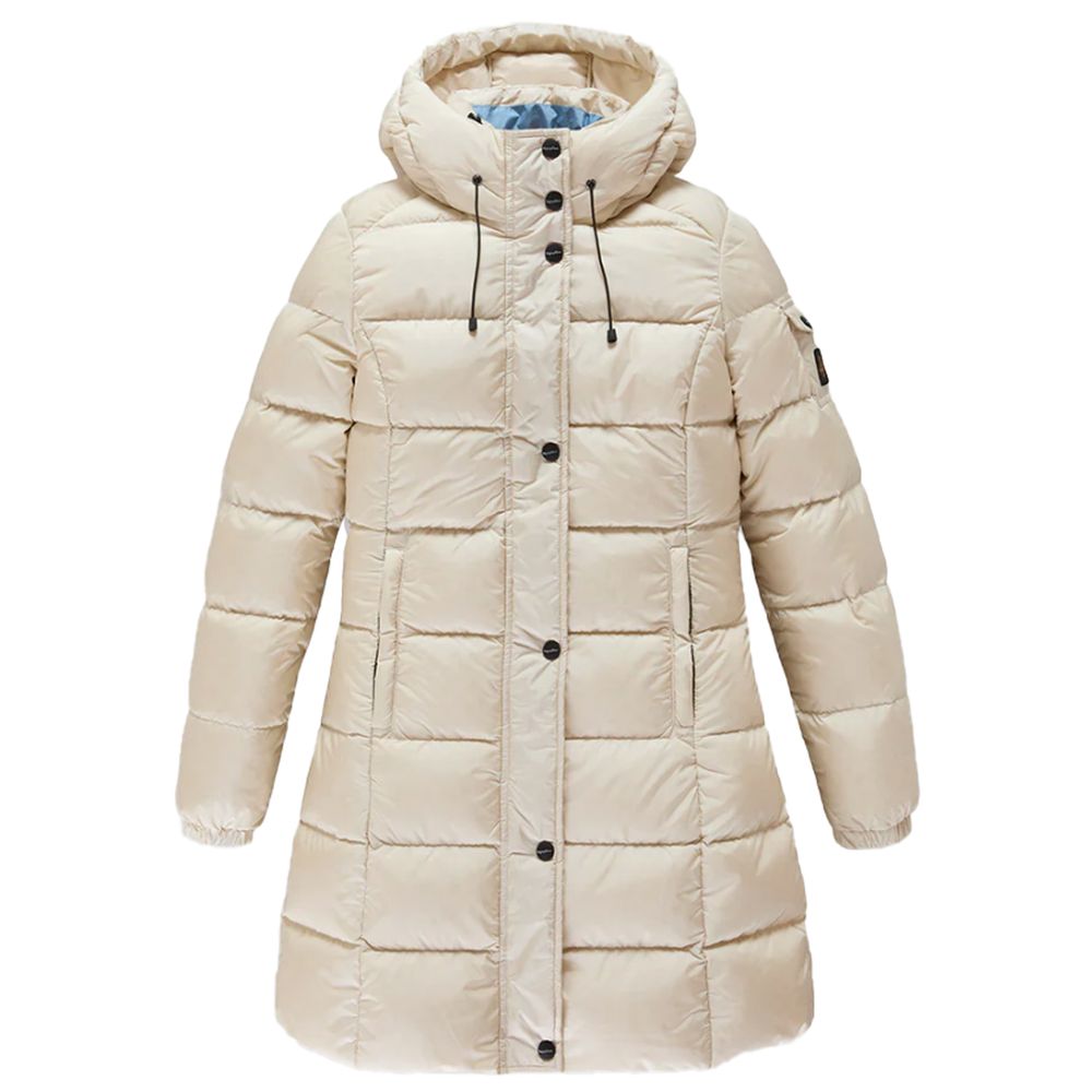 Refrigiwear White Nylon Jackets & Coat Refrigiwear