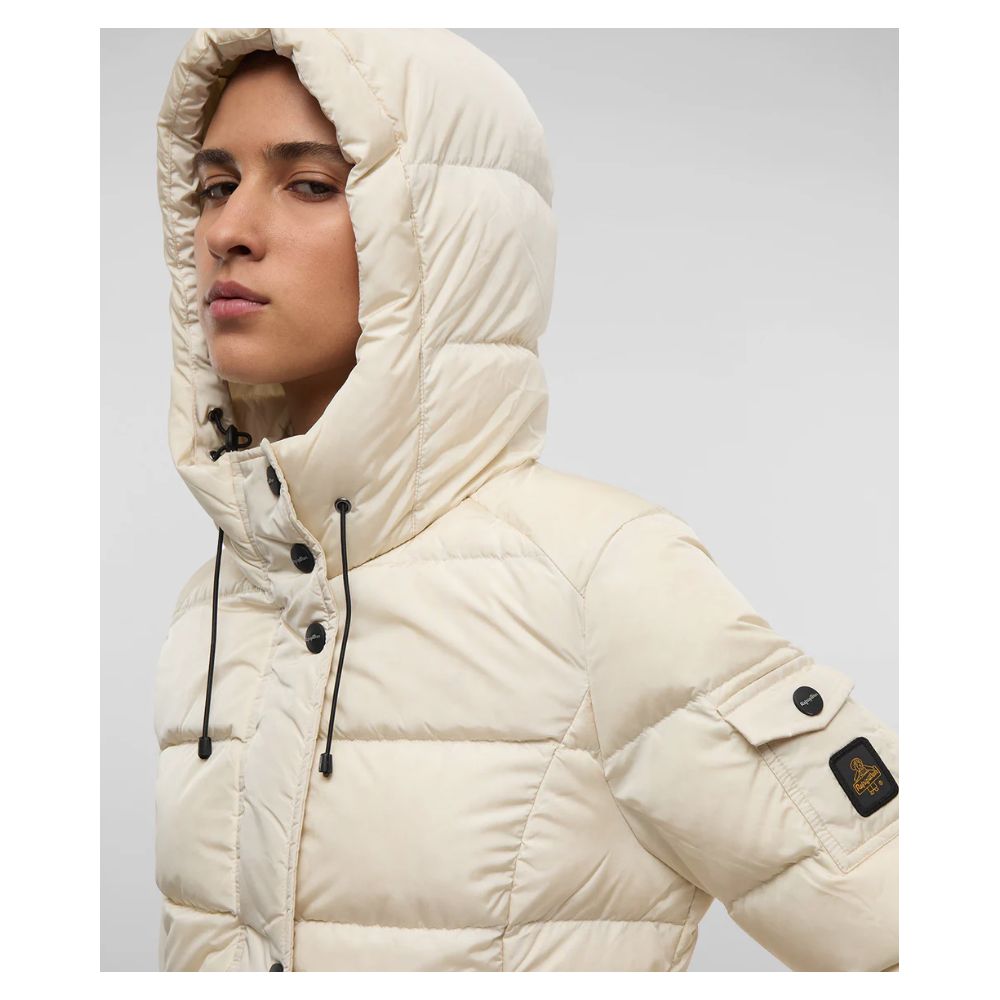 Refrigiwear White Nylon Jackets & Coat Refrigiwear