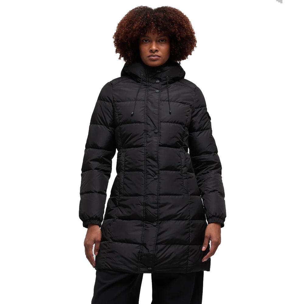 Refrigiwear Black Nylon Jackets & Coat Refrigiwear