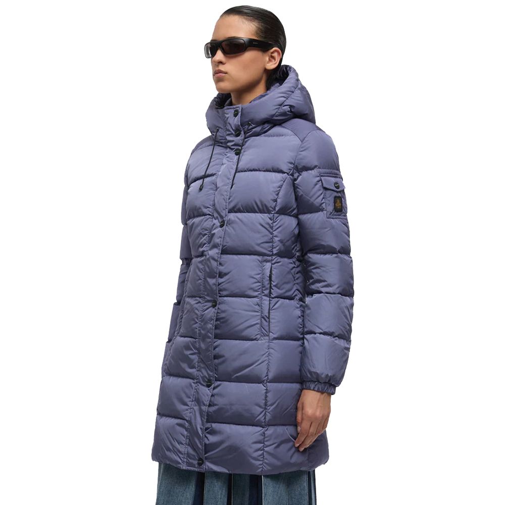 Refrigiwear Purple Nylon Jackets & Coat Refrigiwear