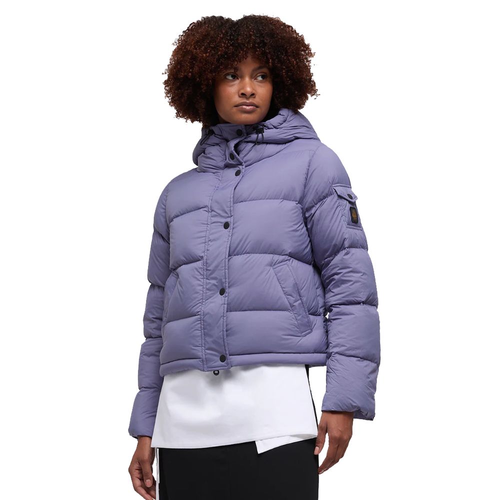 Refrigiwear Purple Polyester Jackets & Coat Refrigiwear