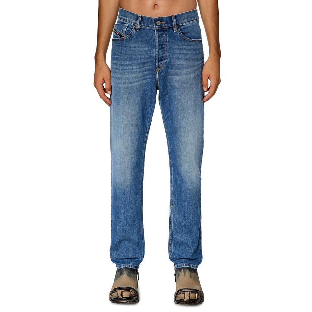 Diesel Blue Cotton Jeans & Pant Diesel