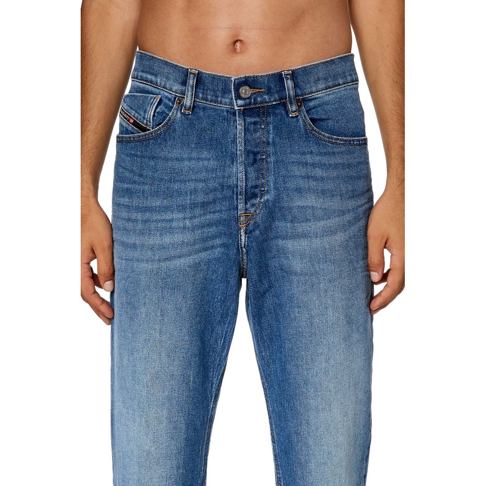 Diesel Blue Cotton Jeans & Pant Diesel
