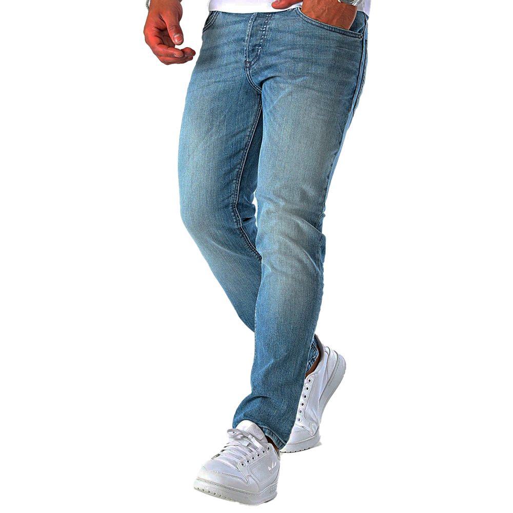 Diesel Blue Cotton Jeans & Pant Diesel