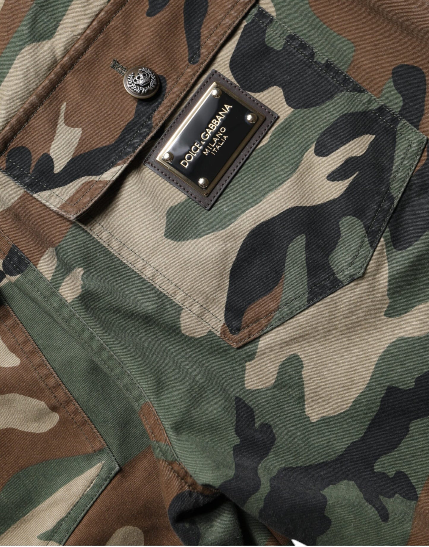 Dolce & Gabbana Multicolor Camouflage Cargo Pants Dolce & Gabbana