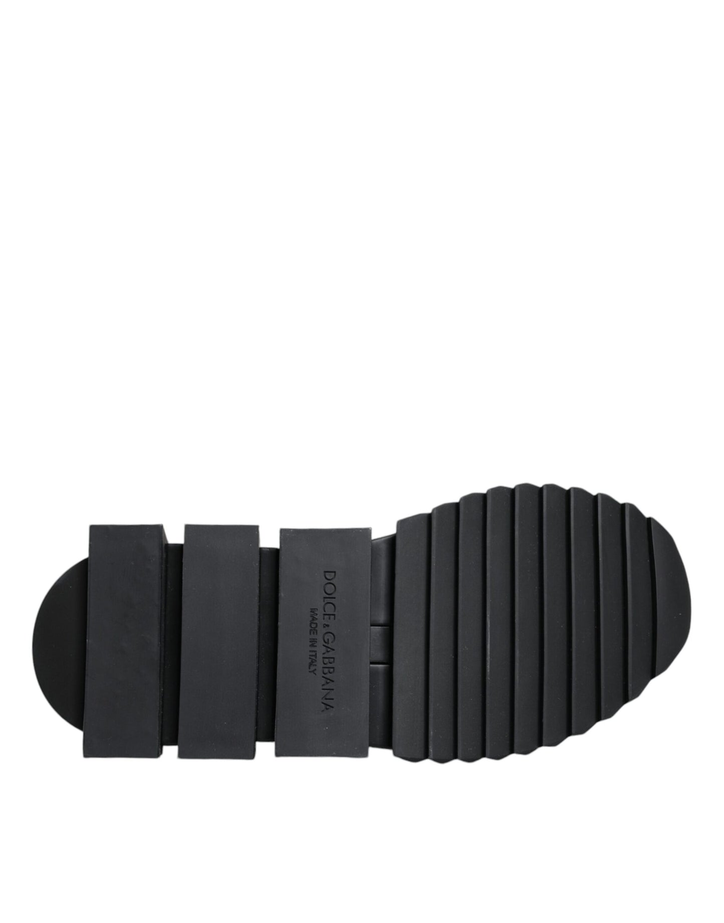 Dolce & Gabbana Black Sorrento Socks Logo Sneakers Shoes Dolce & Gabbana