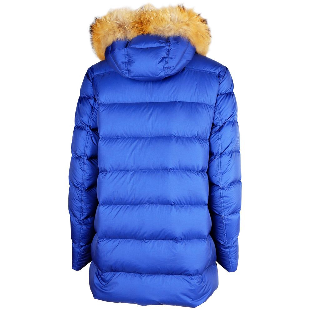 Add Blue Nylon Men Jacket Add