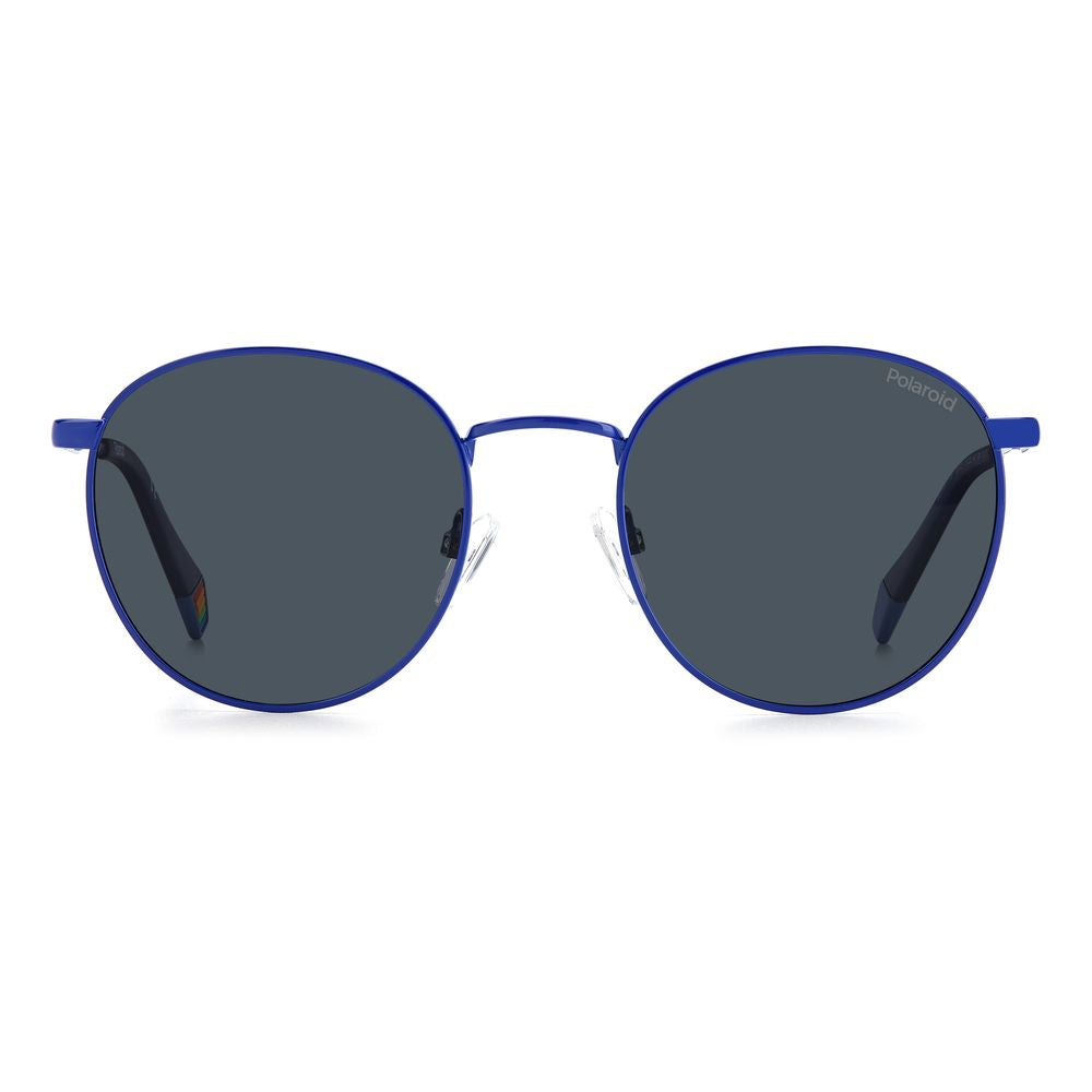 Polaroid Blue Stainless Steel Sunglasses Polaroid