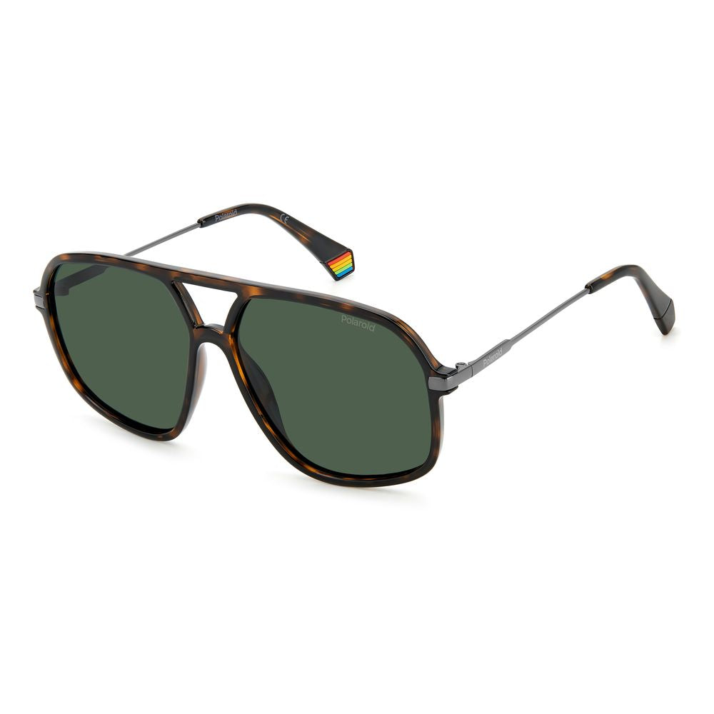 Polaroid Brown Plastic Sunglasses Polaroid