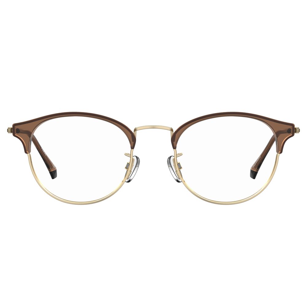 Polaroid Brown Metal Glasses Frames