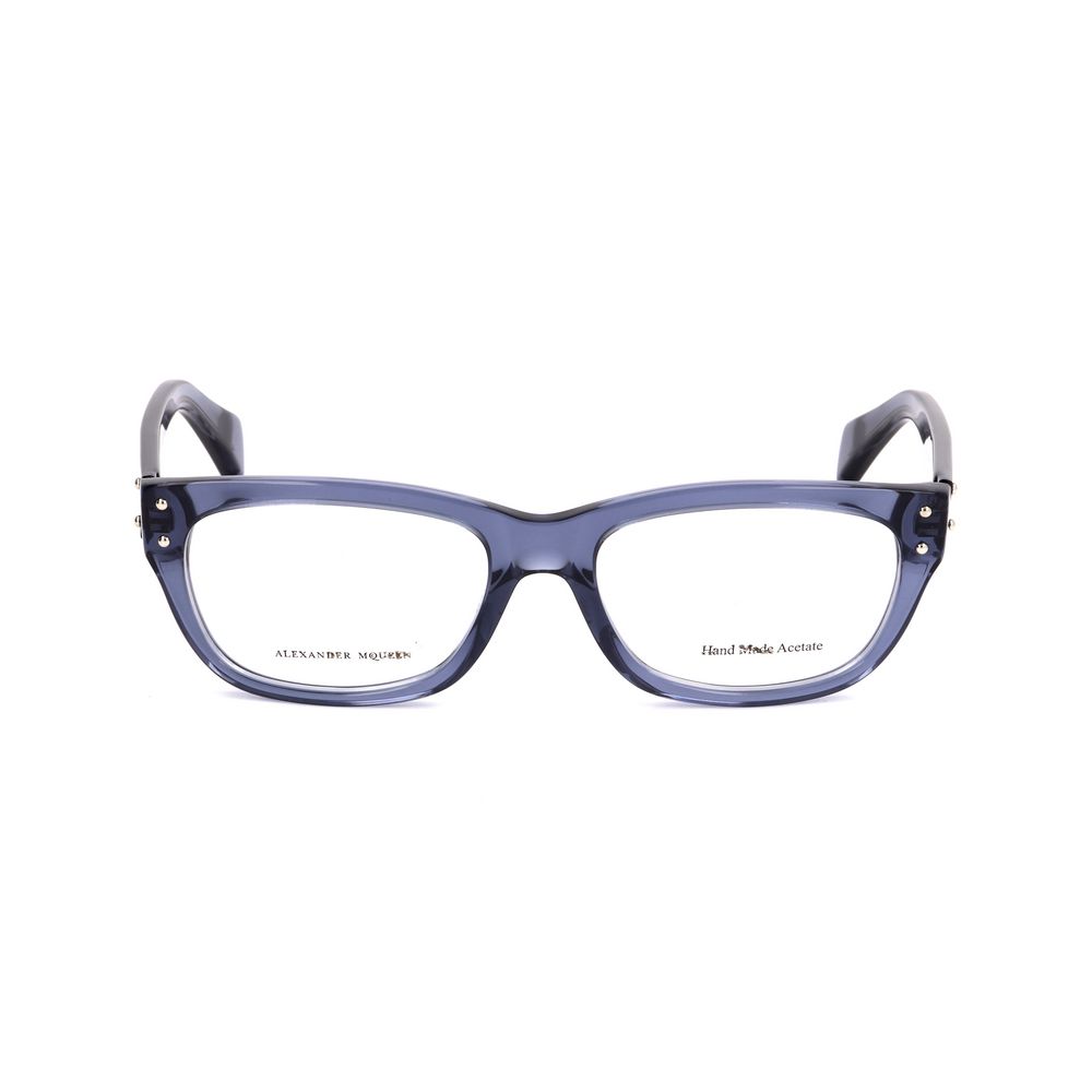 Alexander McQueen Blue Acetate Frames Alexander McQueen