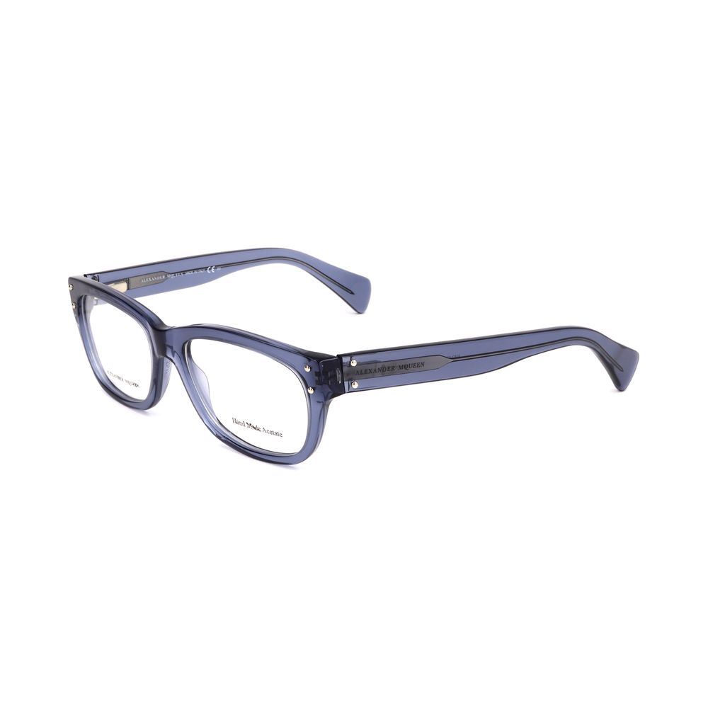 Alexander McQueen Blue Acetate Frames Alexander McQueen