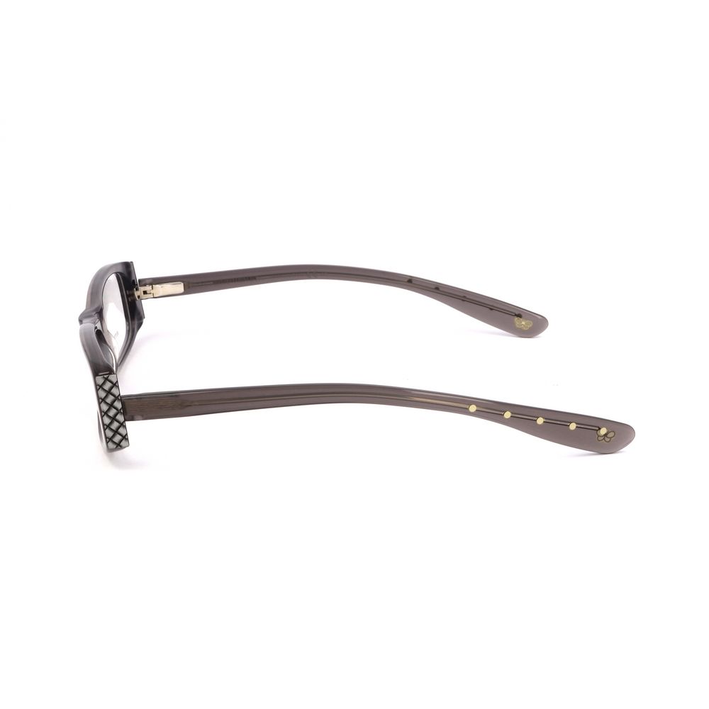 Bottega Veneta Gray Acetate Glasses Frames
