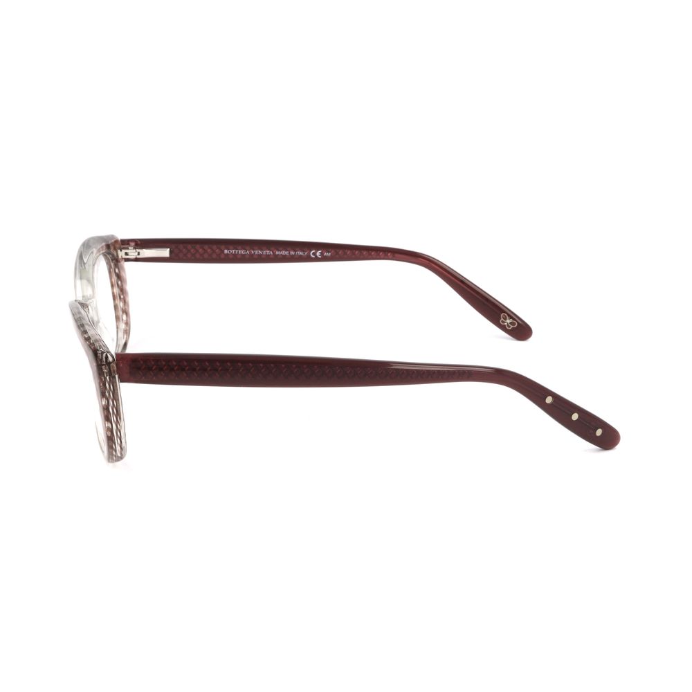 Bottega Veneta Burgundy Acetate Glasses Frames