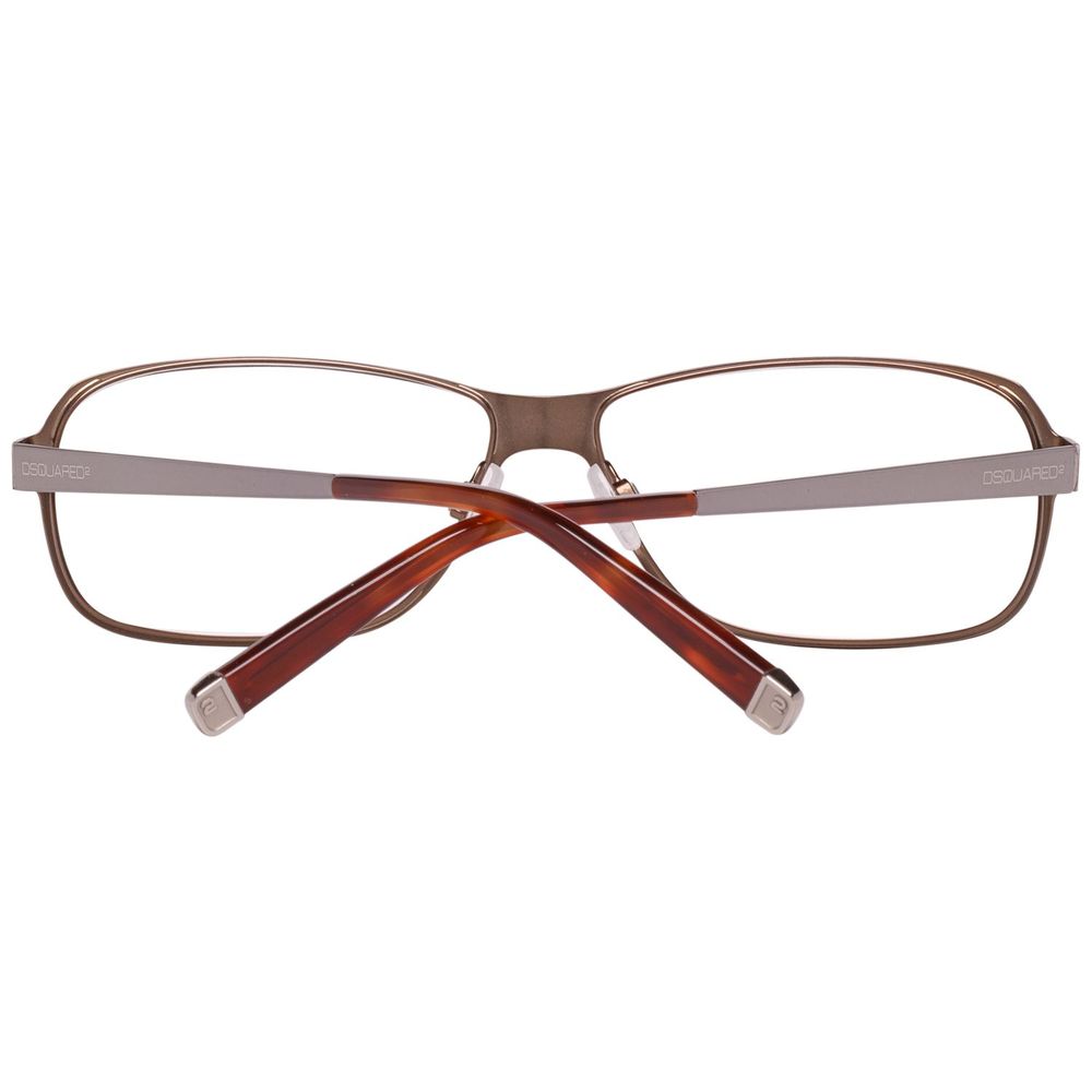 Dsquared² Gray Metal Glasses Frames