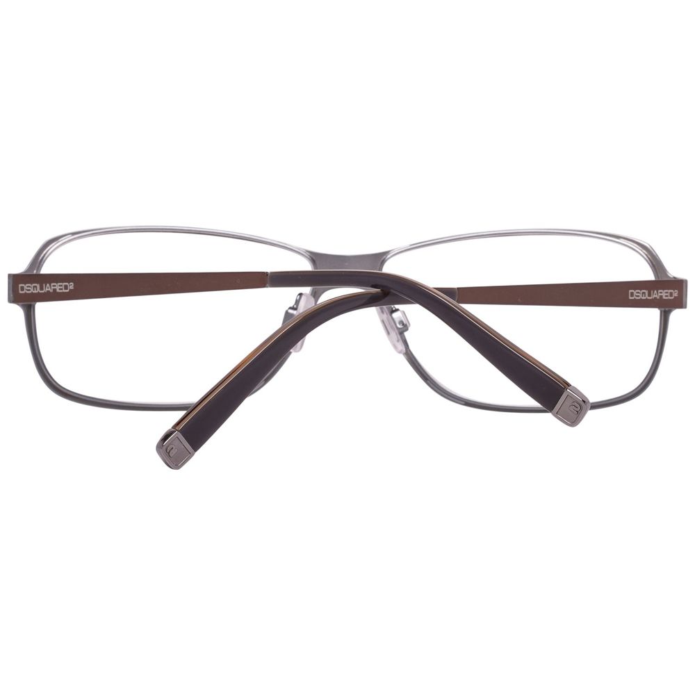 Dsquared² Brown Metal Glasses Frames