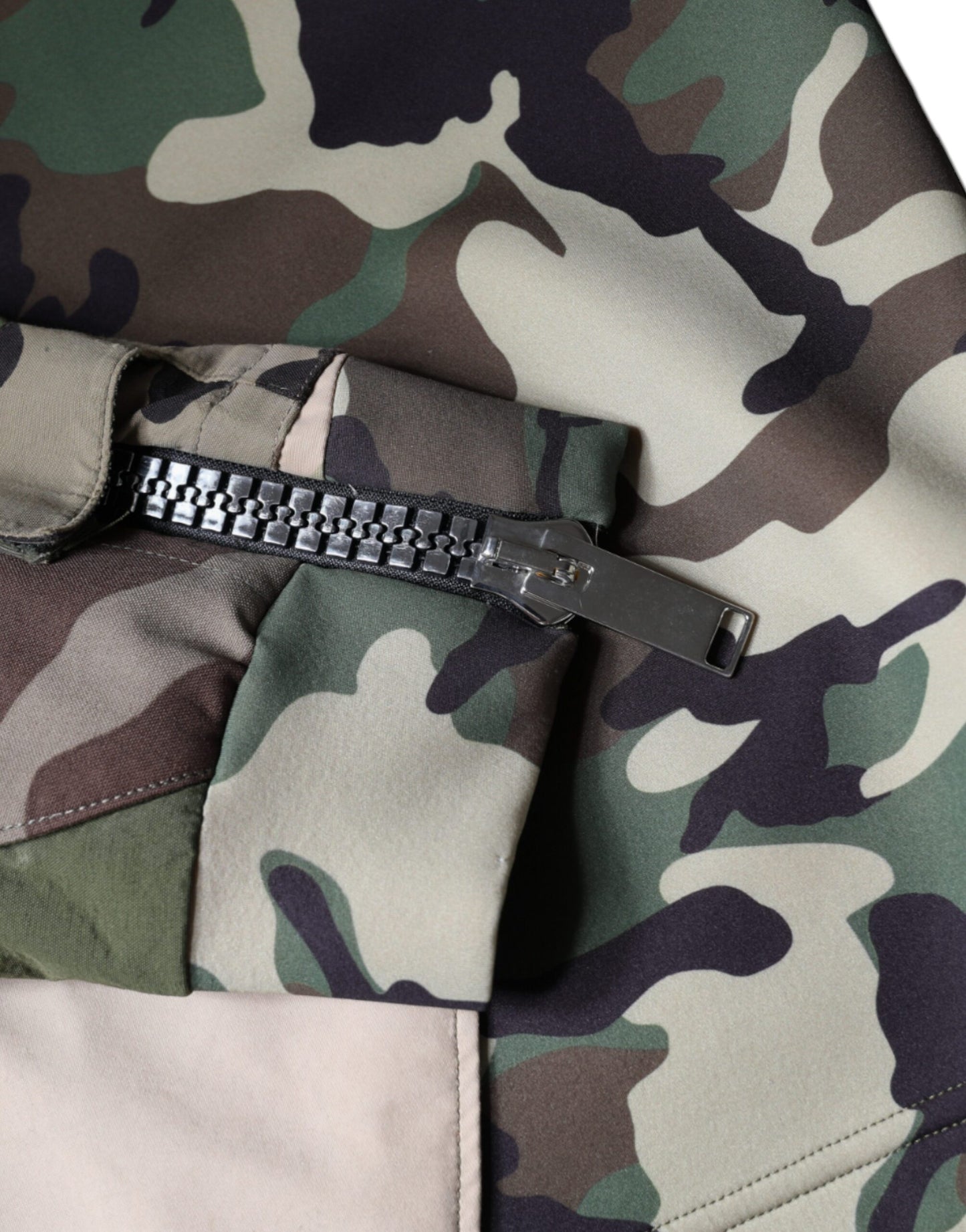 Dolce & Gabbana Multicolor Camouflage Hooded Sweatshirt Sweater Dolce & Gabbana
