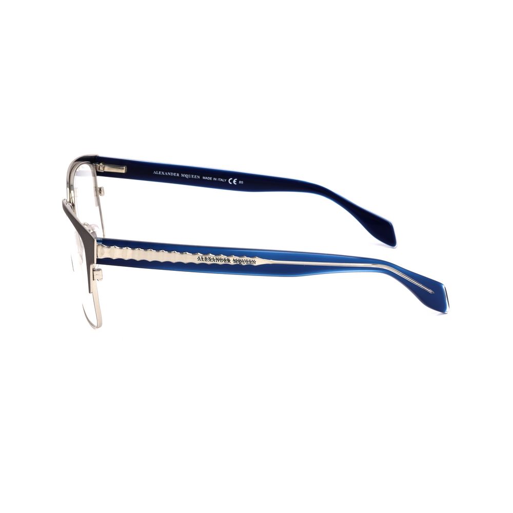 Alexander McQueen Bicolor Metal Glasses Frames
