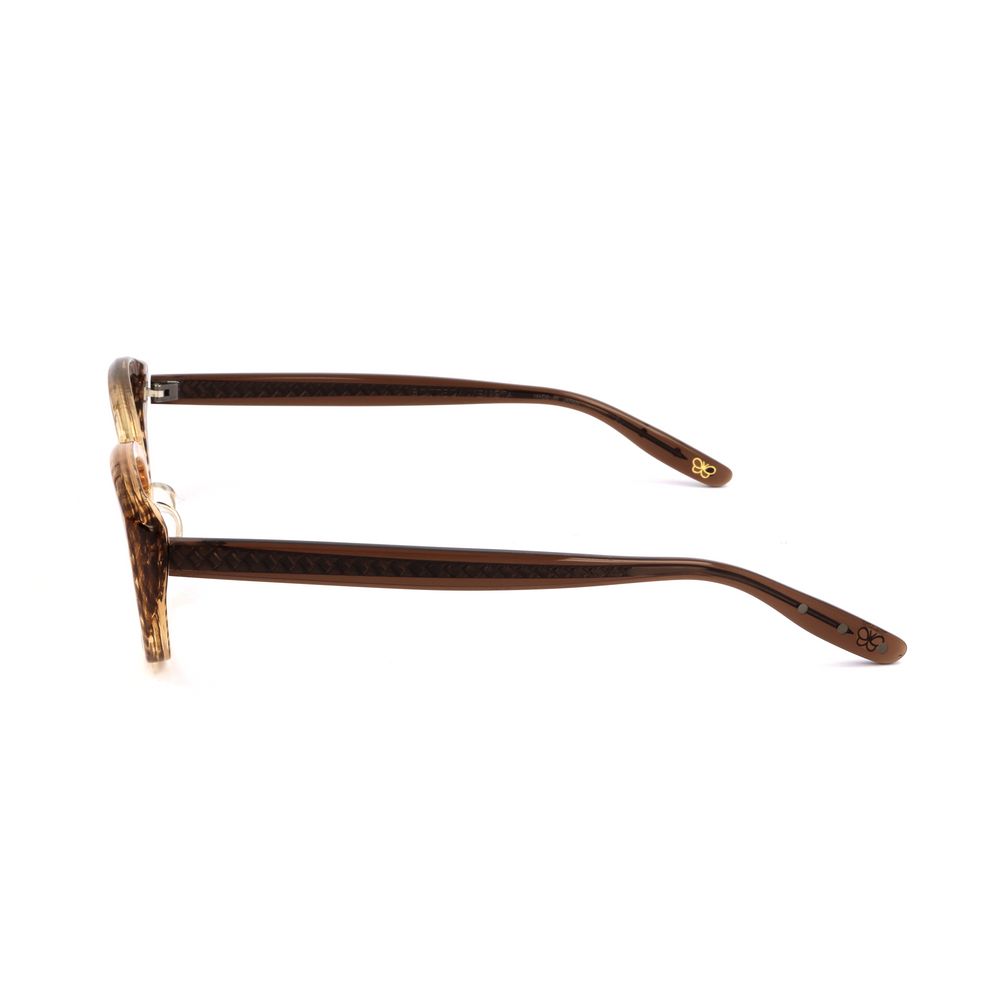 Bottega Veneta Brown Acetate Glasses Frames
