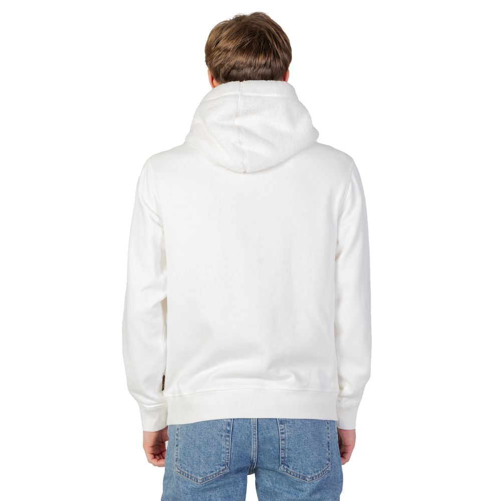 Hugo Boss Cream Cotton Hoody Hugo Boss