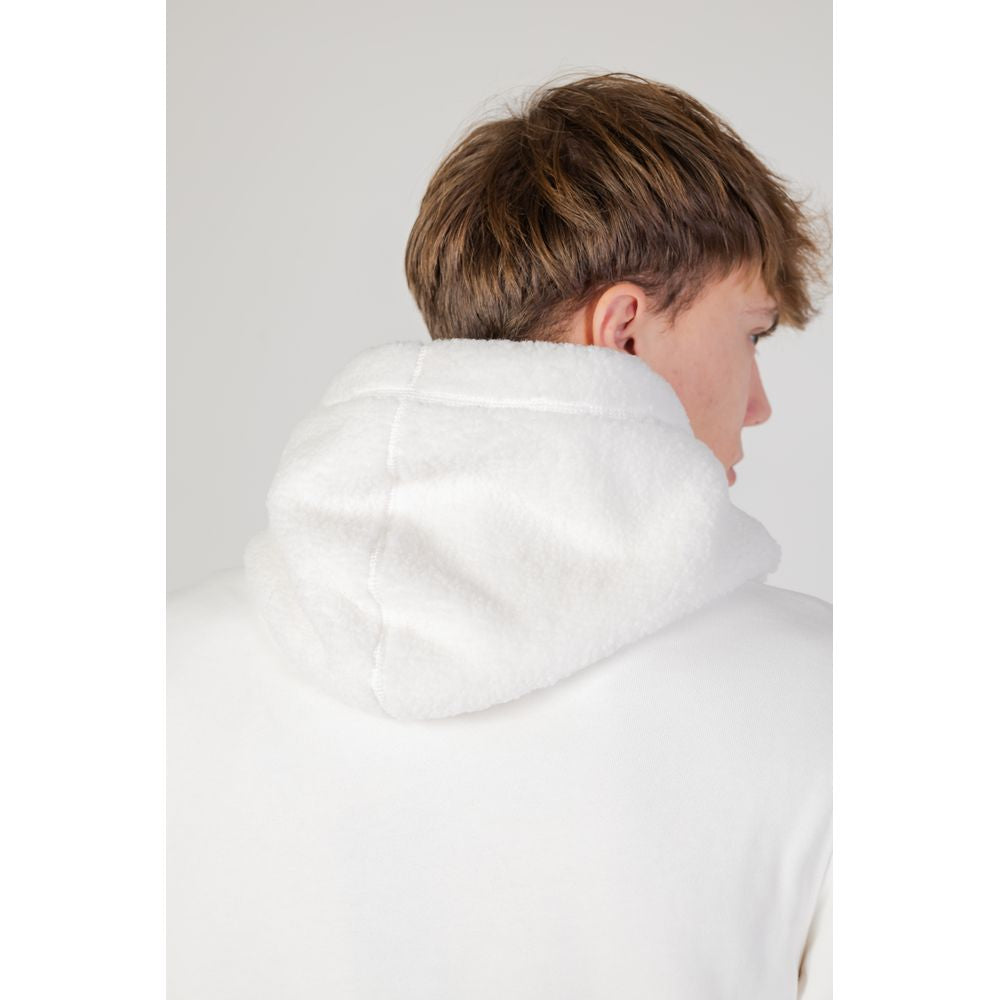 Hugo Boss Cream Cotton Hoody Hugo Boss