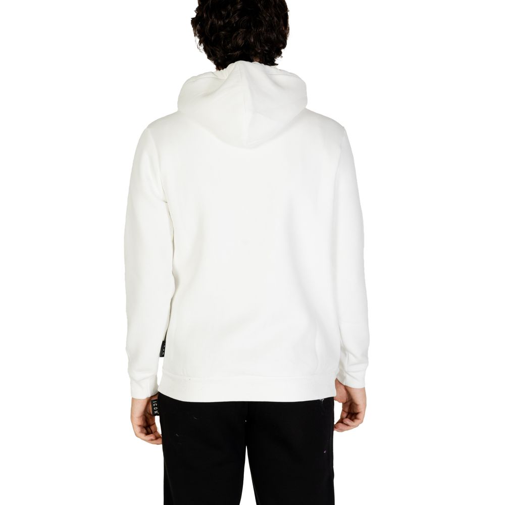 Icon White Cotton Hoody Icon