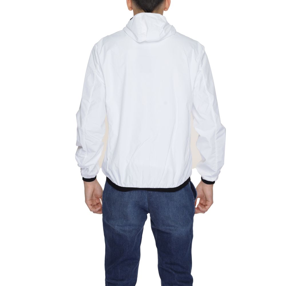 Suns White Polyester Jackets & Coat Suns