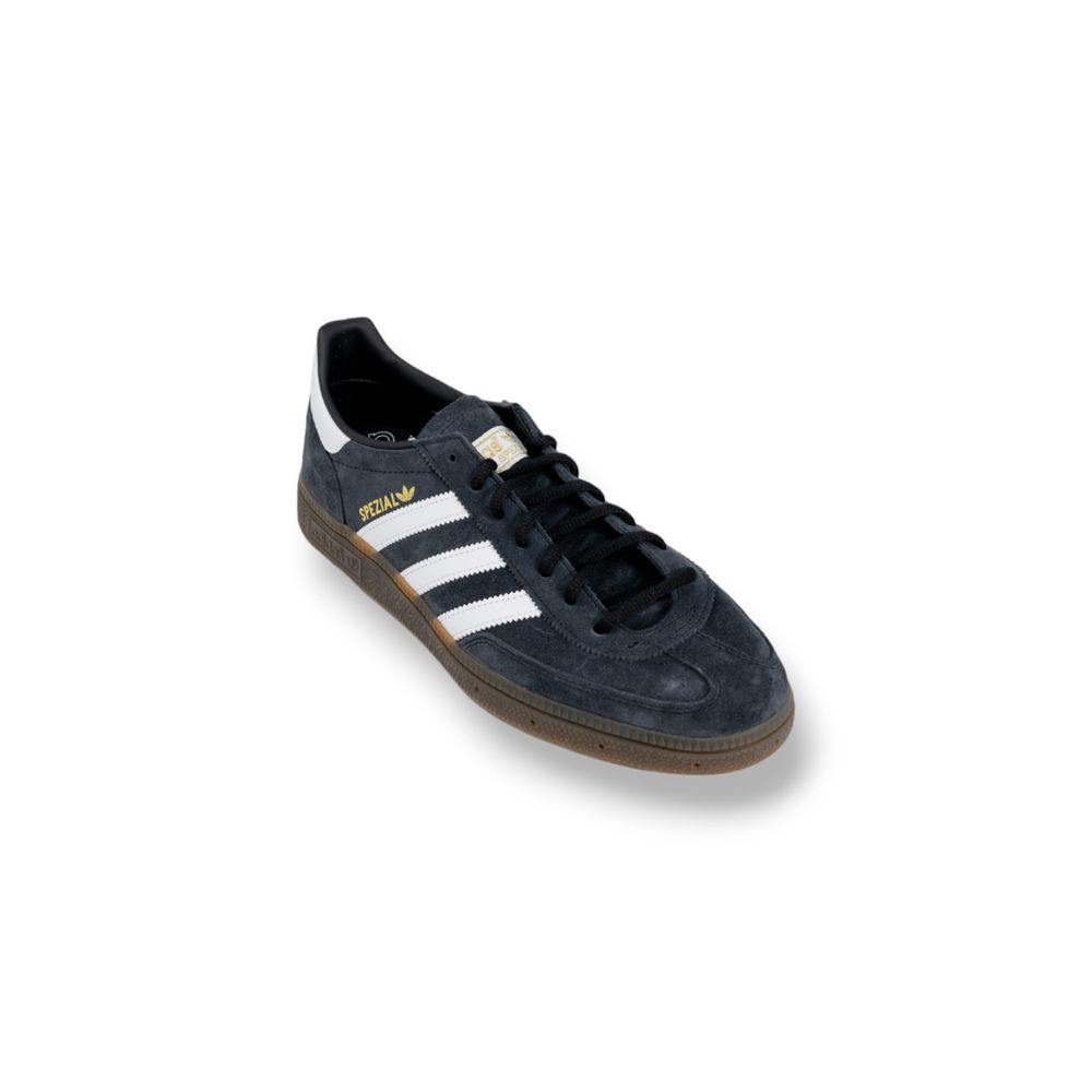 Adidas Black Suede Leather Sneaker Adidas