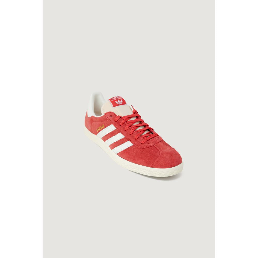 Adidas Orange Suede Leather Sneaker Adidas