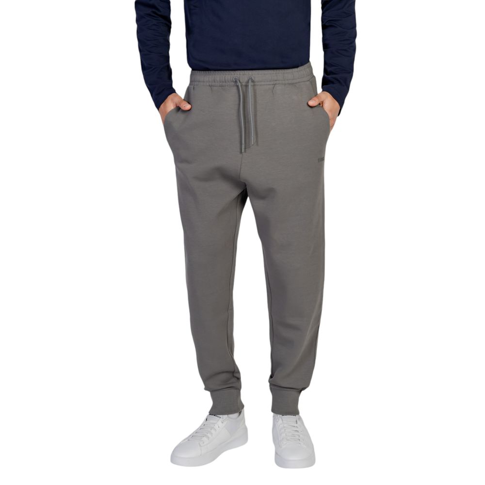 Hugo Boss Gray Cotton Joggers Workout Pants