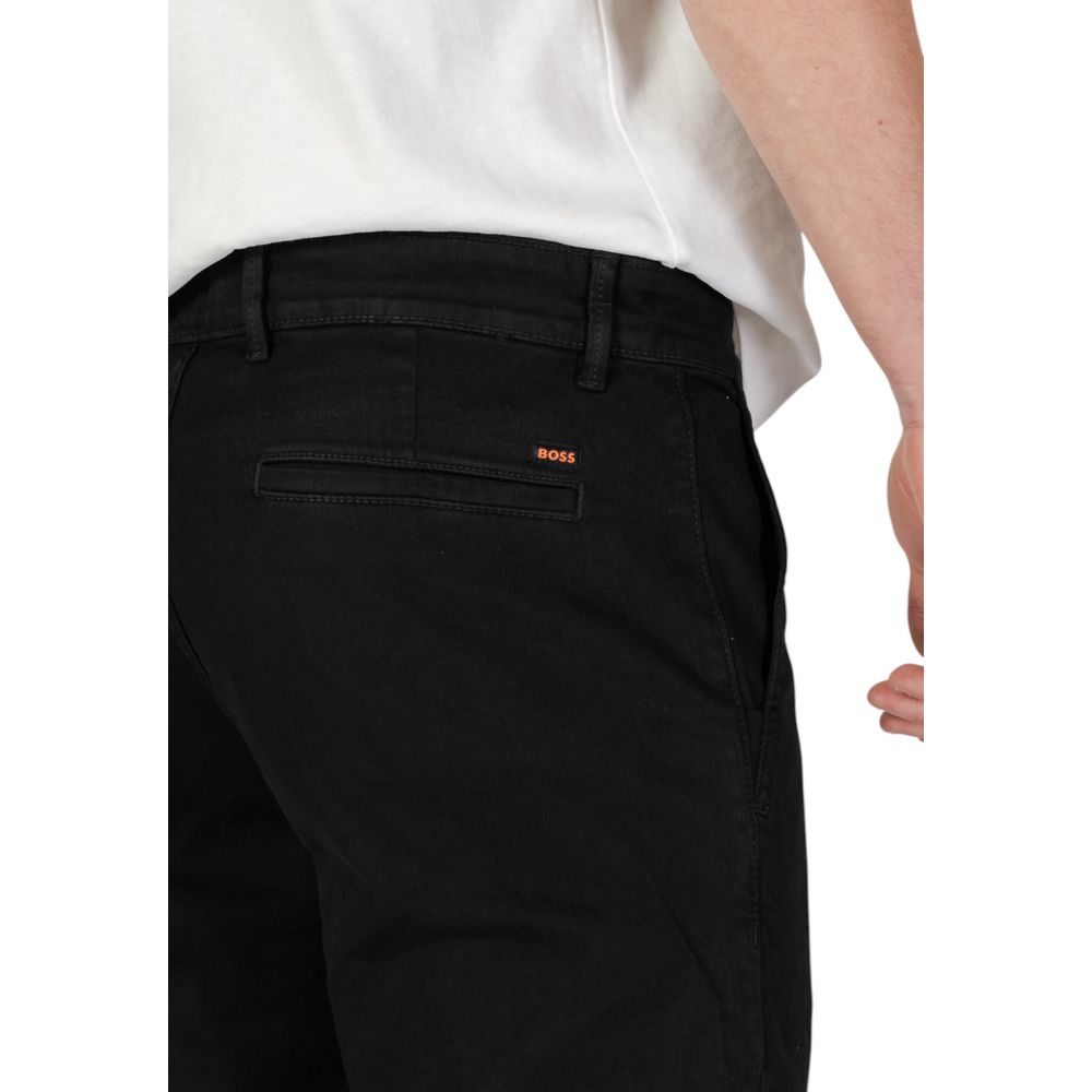 Hugo Boss Black Cotton Skinny Pant Hugo Boss