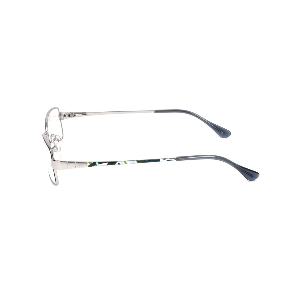 Emilio Pucci Silver Metal Glasses Frames