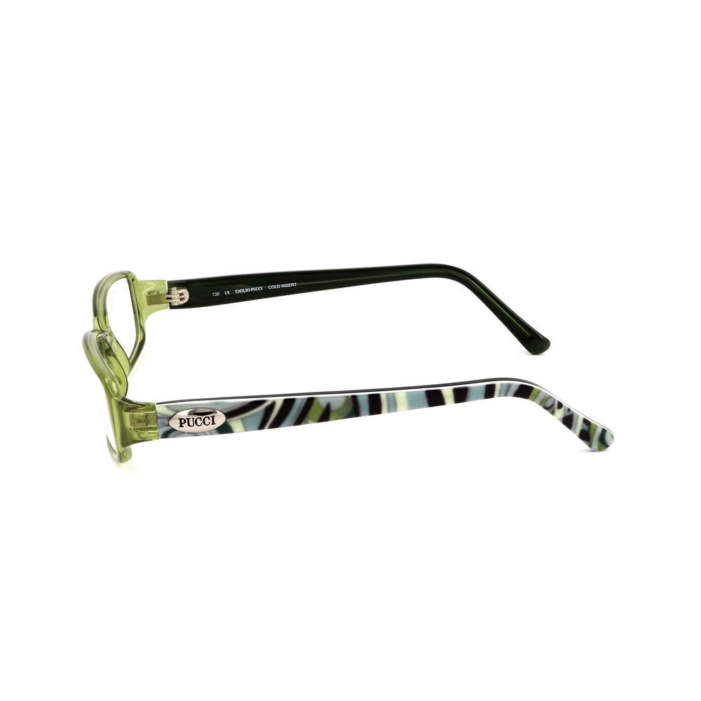Emilio Pucci Bicolor Plastic Glasses Frames