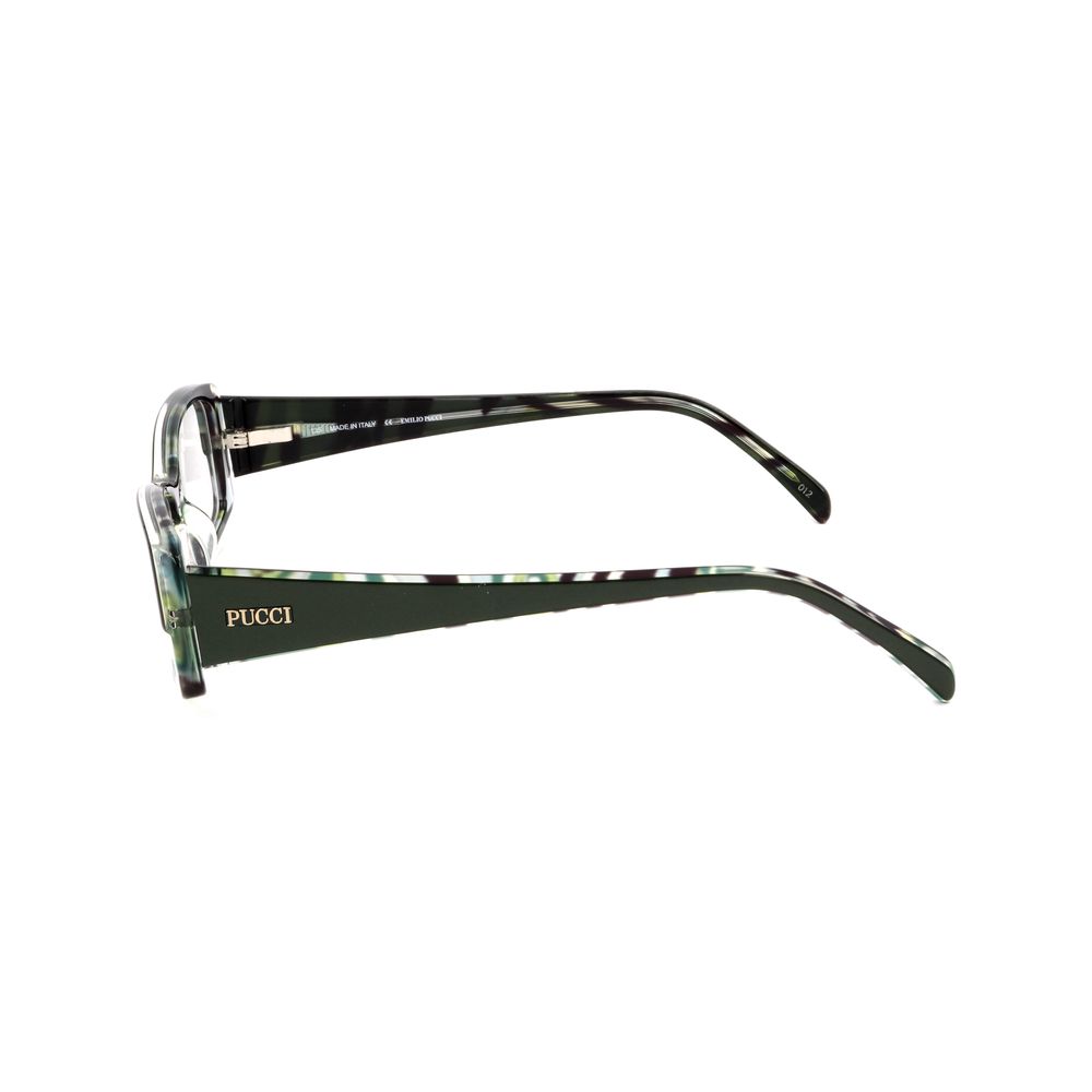 Emilio Pucci Gray Plastic Glasses Frames