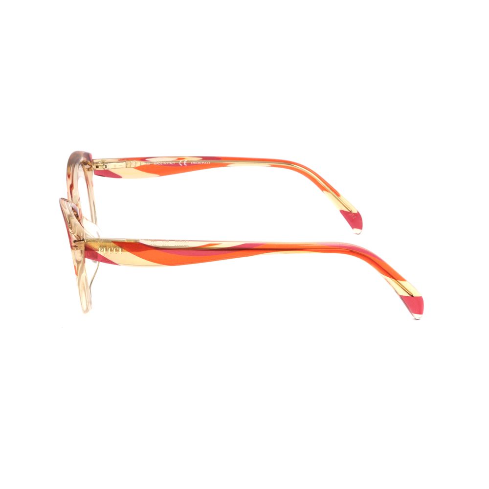 Emilio Pucci Multicolor Plastic Glasses Frames