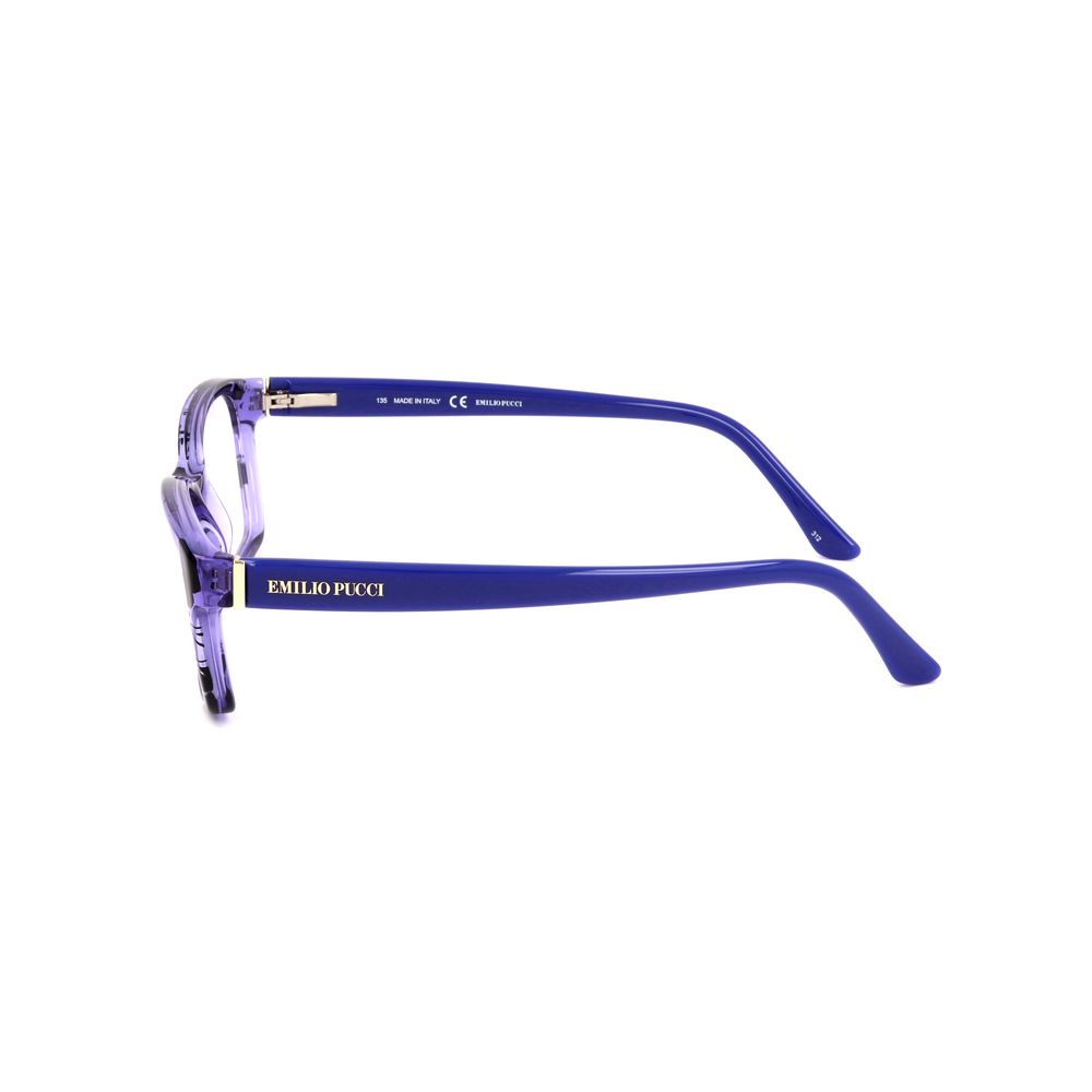 Emilio Pucci Blue Plastic Glasses Frames