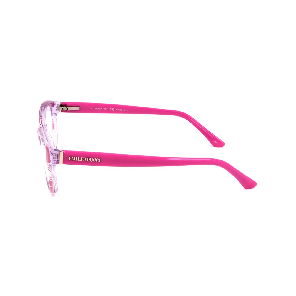 Emilio Pucci Multicolor Plastic Glasses Frames
