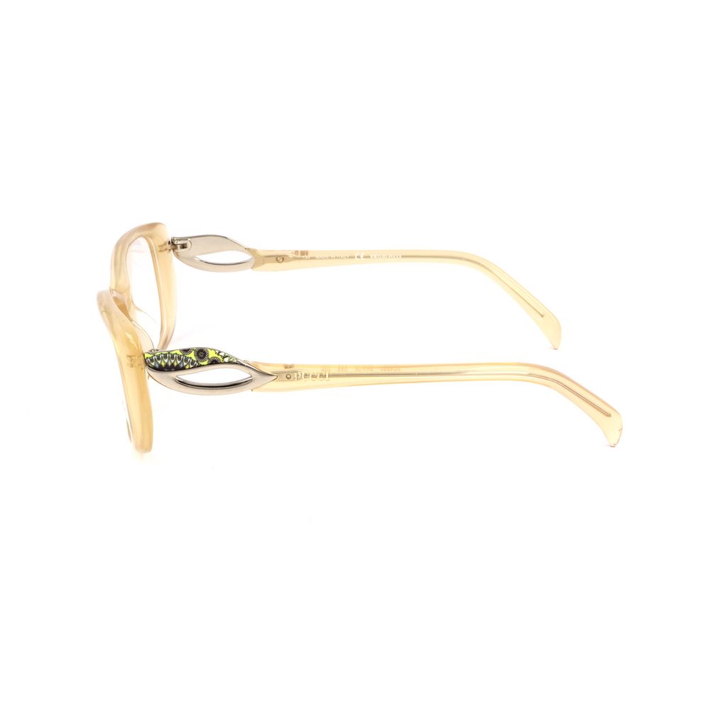 Emilio Pucci Orange Plastic Glasses Frames