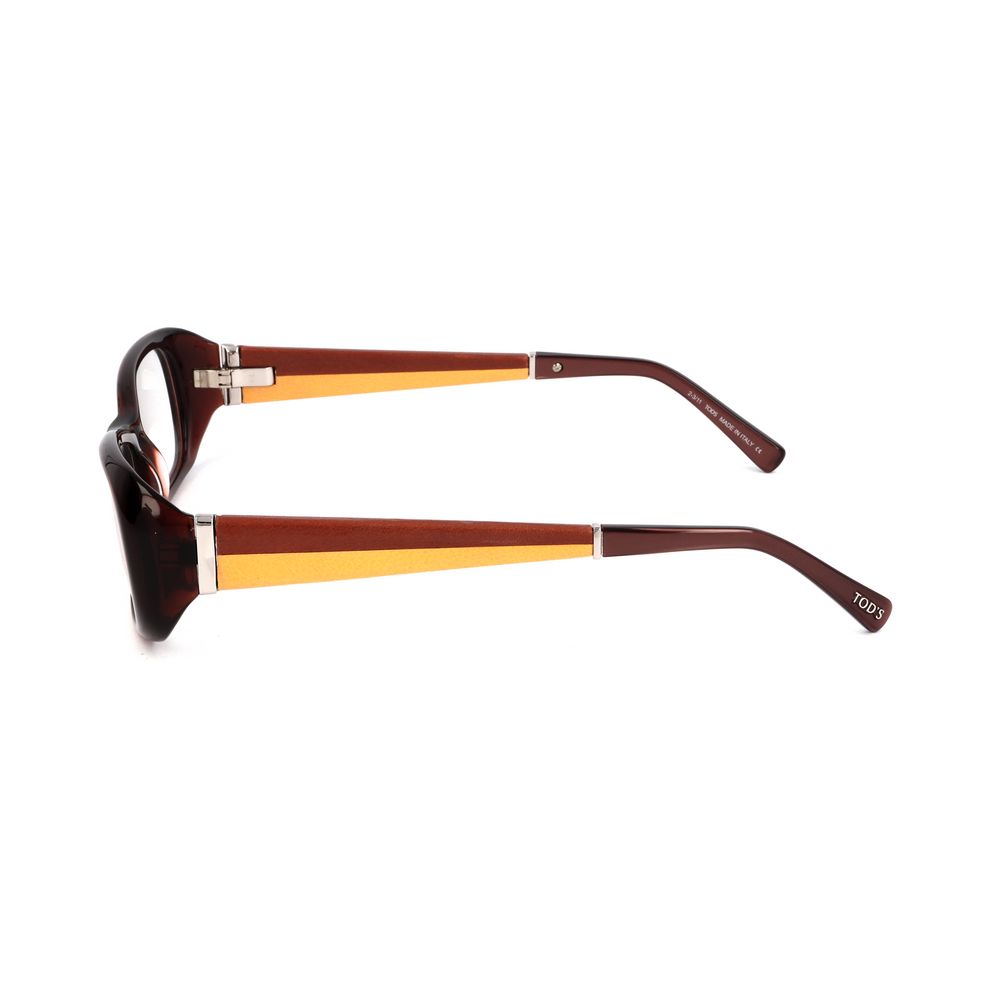 Tod's Brown Acetate Glasses Frames