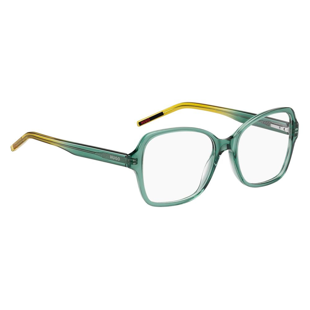 Hugo Boss Green Acetate Glasses Frames