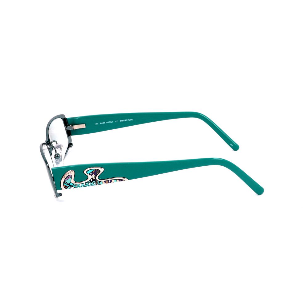 Emilio Pucci Bicolor Metal Glasses Frames
