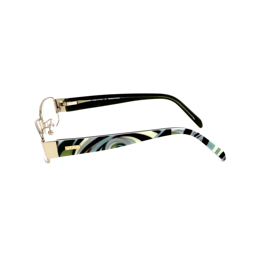 Emilio Pucci Multicolor Metal Glasses Frames