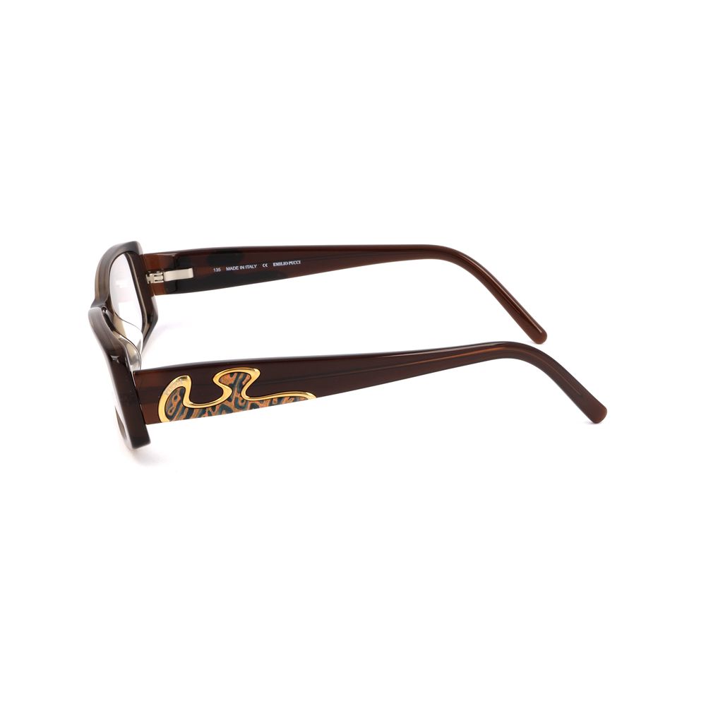 Emilio Pucci Bicolor Plastic Glasses Frames
