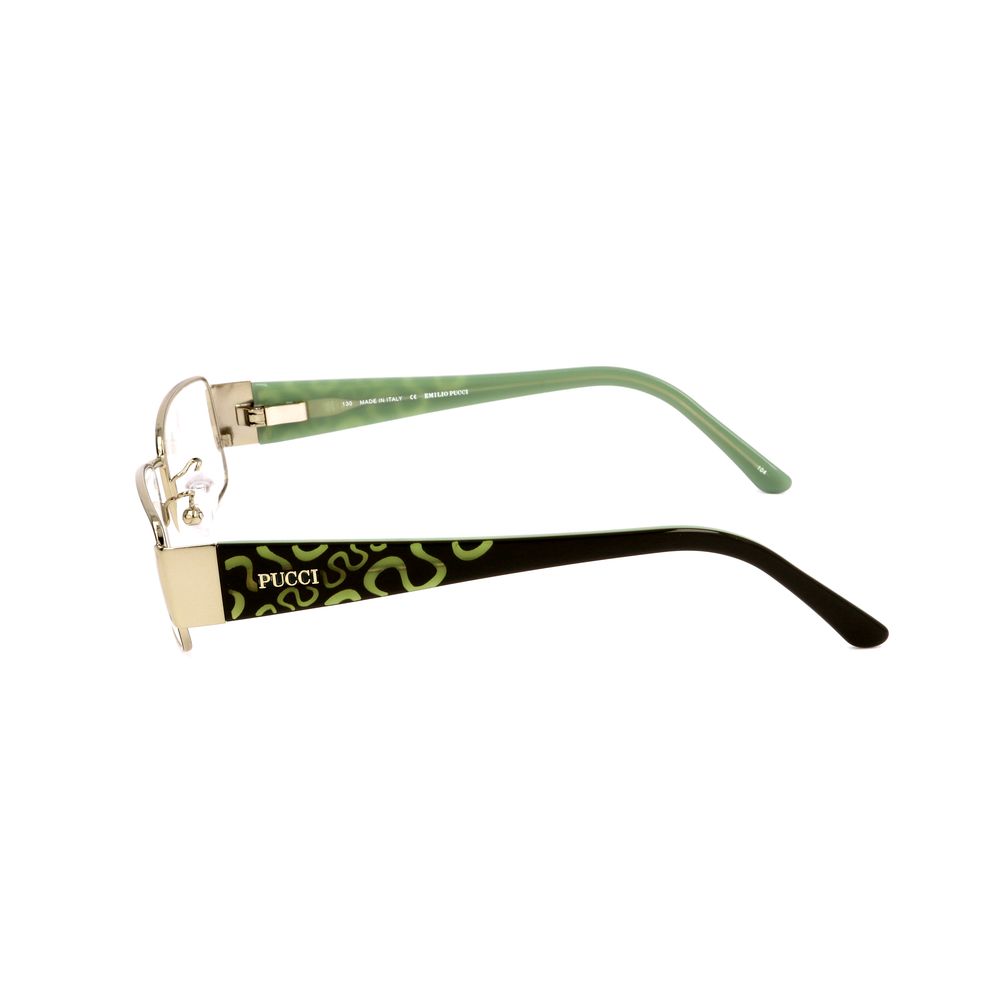 Emilio Pucci Multicolor Metal Glasses Frames