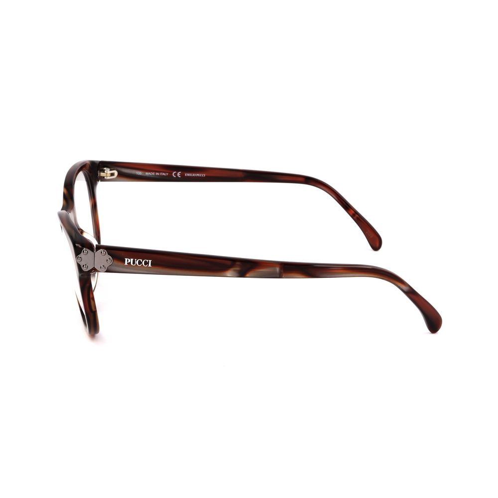 Emilio Pucci Red Plastic Glasses Frames
