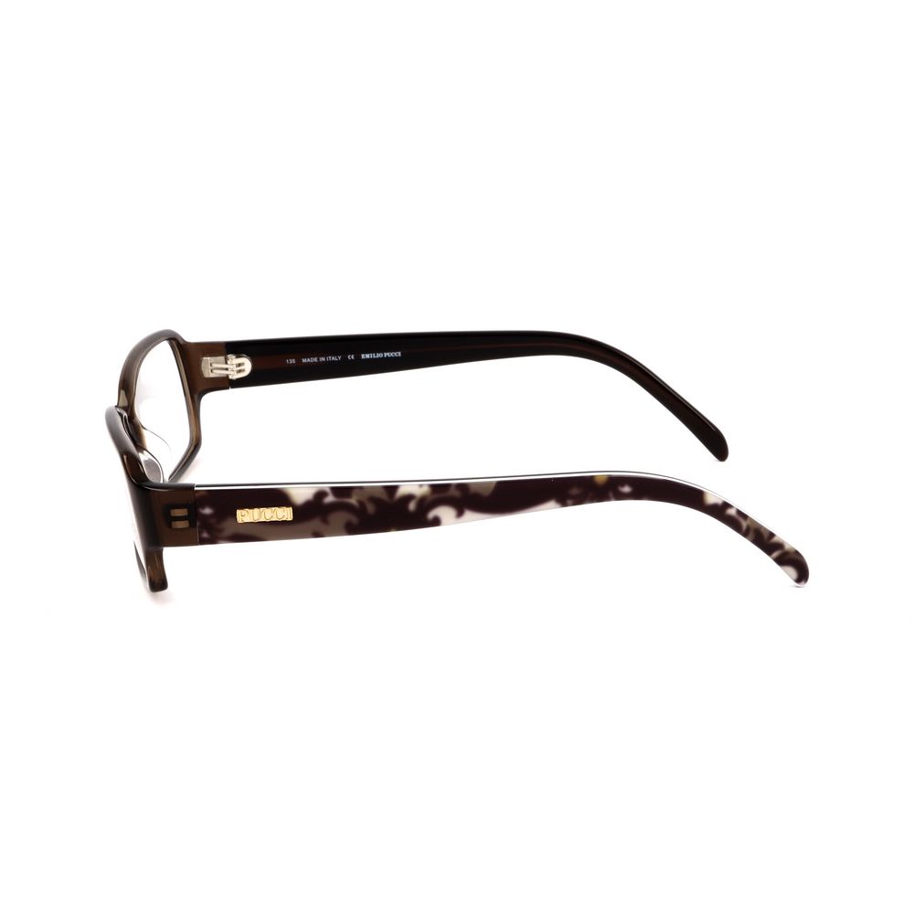 Emilio Pucci Bicolor Plastic Glasses Frames