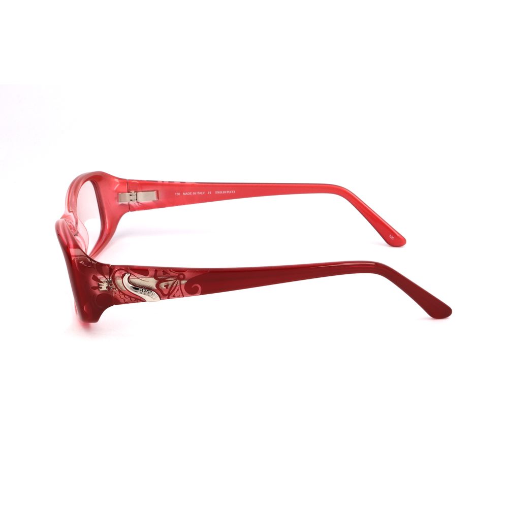 Emilio Pucci Red Plastic Glasses Frames
