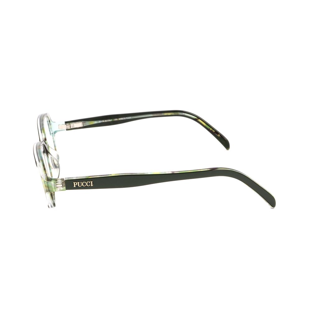 Emilio Pucci Bicolor Plastic Glasses Frames