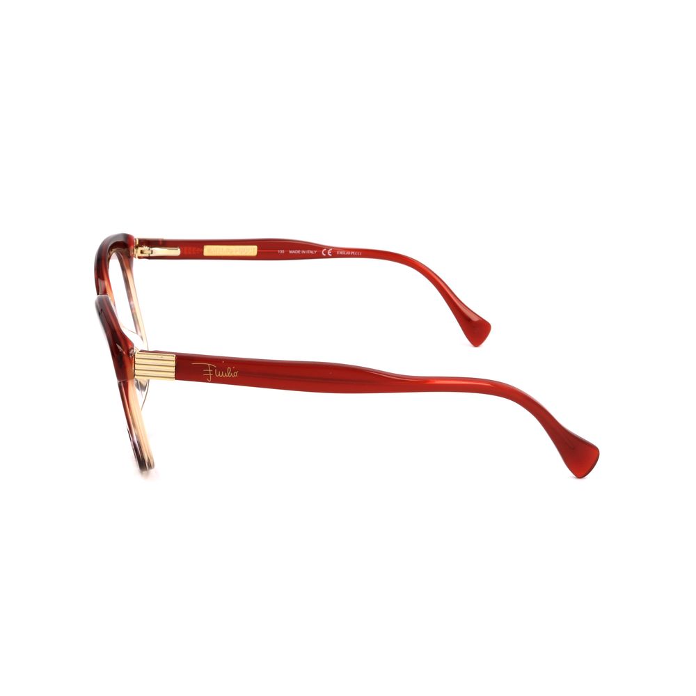 Emilio Pucci Red Plastic Glasses Frames